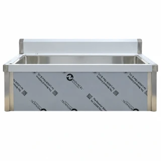 Nástěnný nerezový gastro dřez 120×60×30 cm